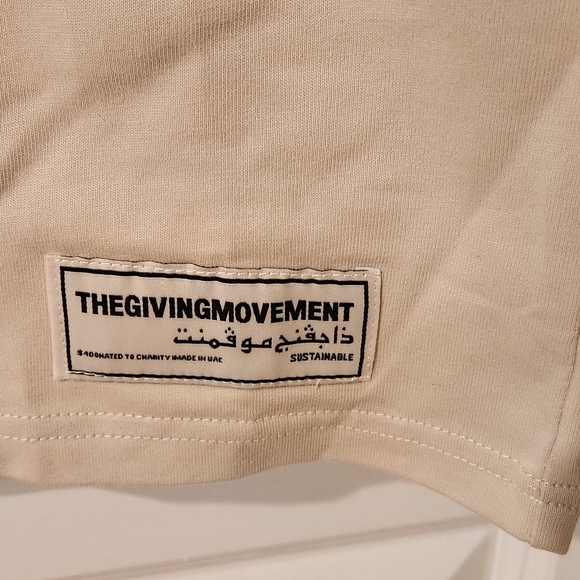 The Giving Movement unique Men luxury tshirt new with tags, made in UAE. - Picture 6 of 9